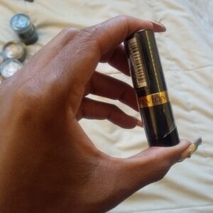 Revlon Lipstick with Black and Gold Design